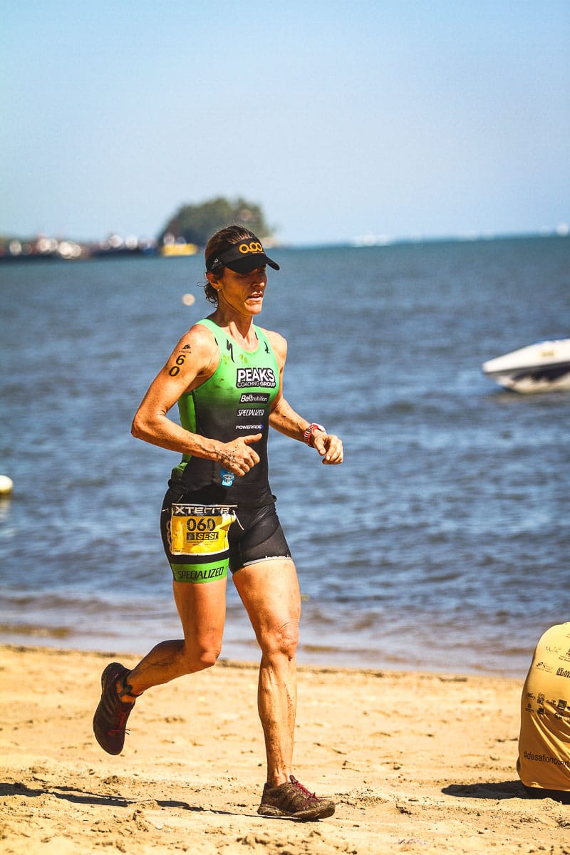 Vanessa Cabrini treinando