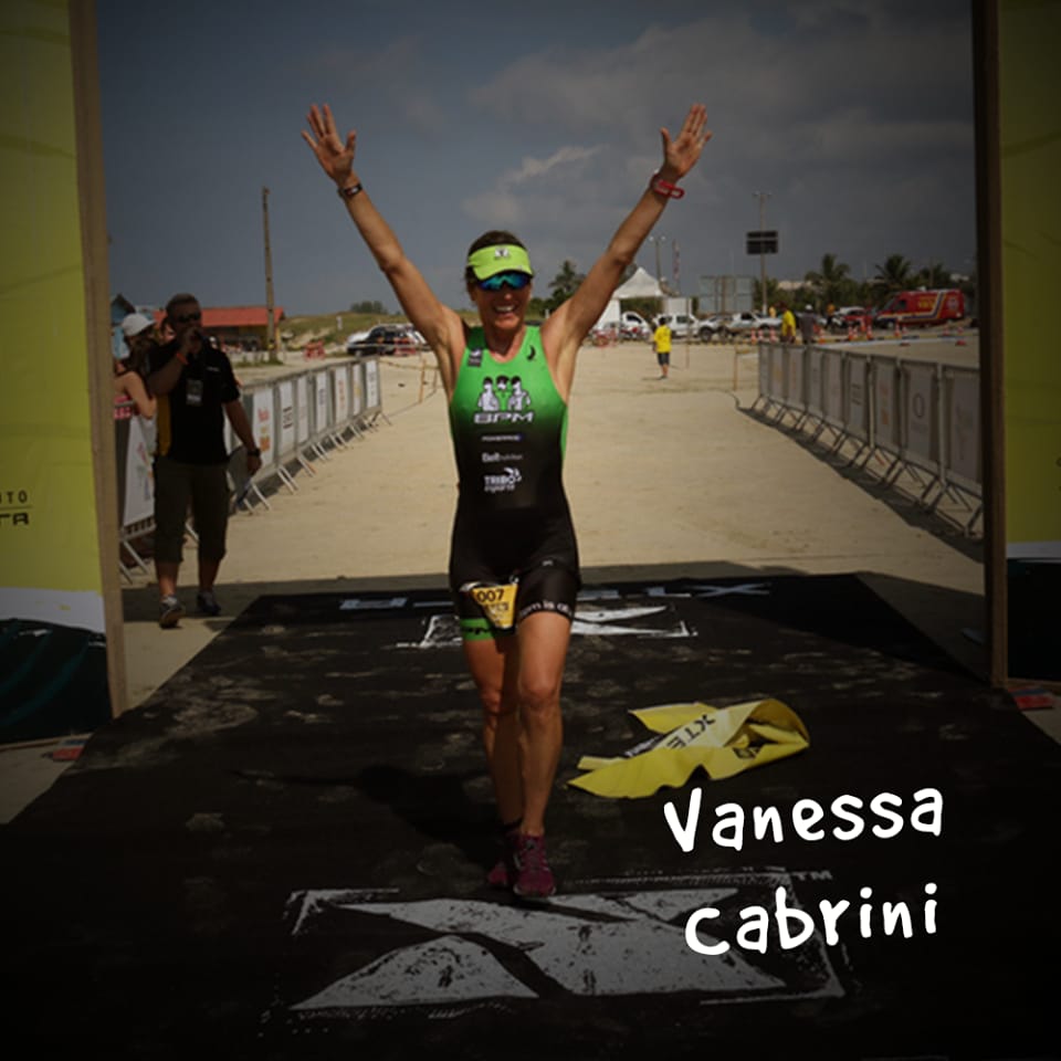 Vanessa Cabrini correndo